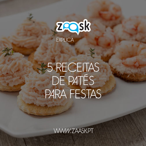 Receitas De Pat S Para Festas Zaask Portugal